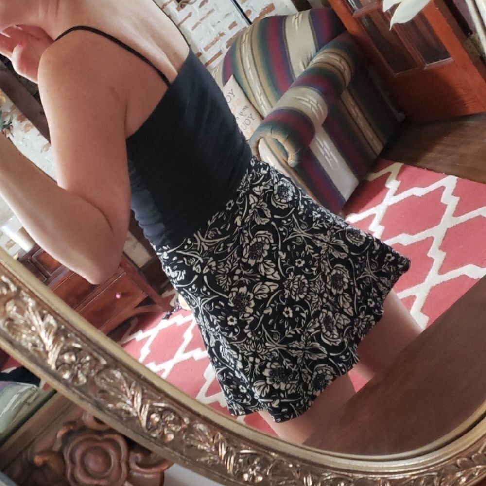 Charlotte Russe Black & White Skirt